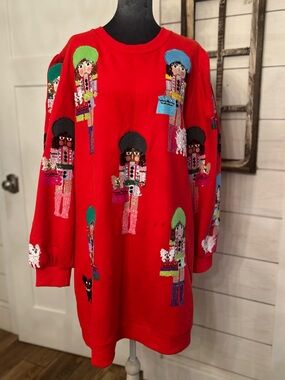 QUEEN OF SPARKLES Nutcracker dress WITH FLAW
